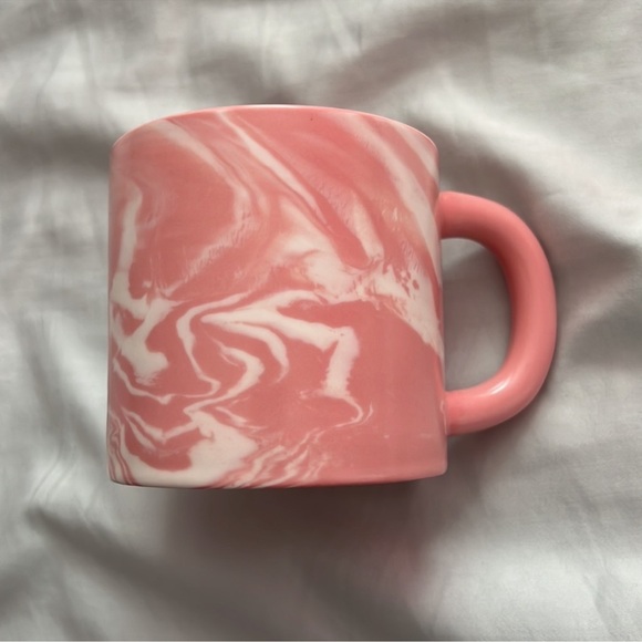 PINK MARBLE STARBUCKS MUG - Picture 2 of 3